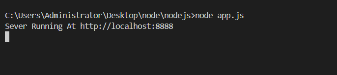 node启动http服务器