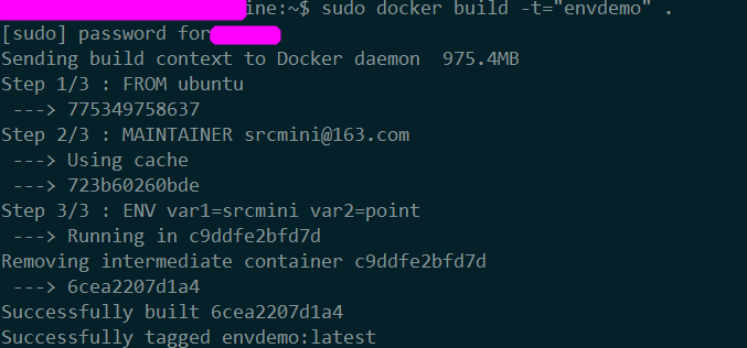 编译Docker命令