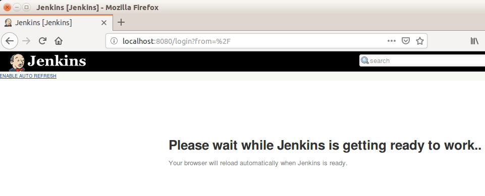浏览器查看Jenkins运行