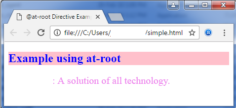 at-root指令2