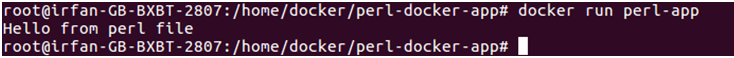 Docker Perl应用程序4