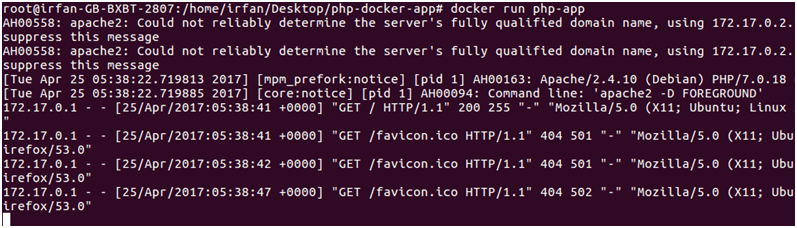 Docker Php应用程序5
