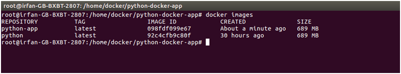 Docker Python应用程序4