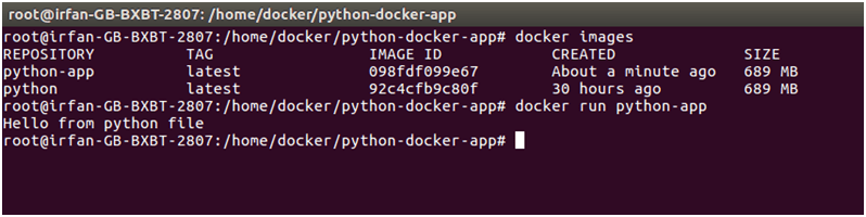 Docker Python应用程序5