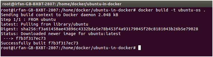 Docker Ubuntu应用程序3