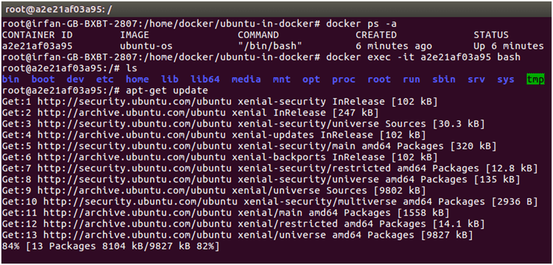 Docker Ubuntu应用程序8