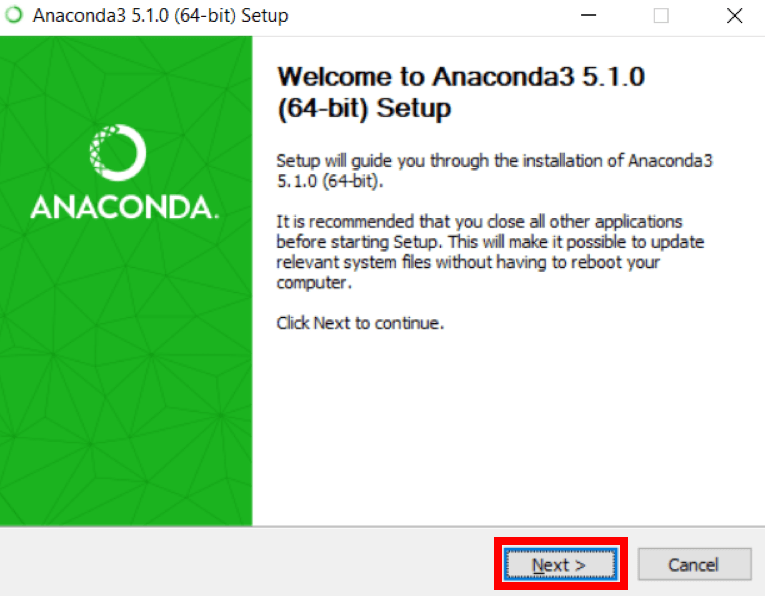 在Windows上安装Anaconda3