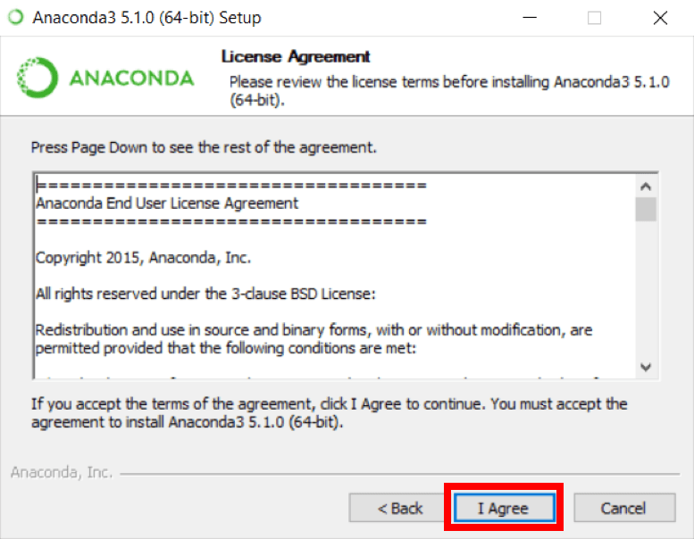 在Windows上安装Anaconda4