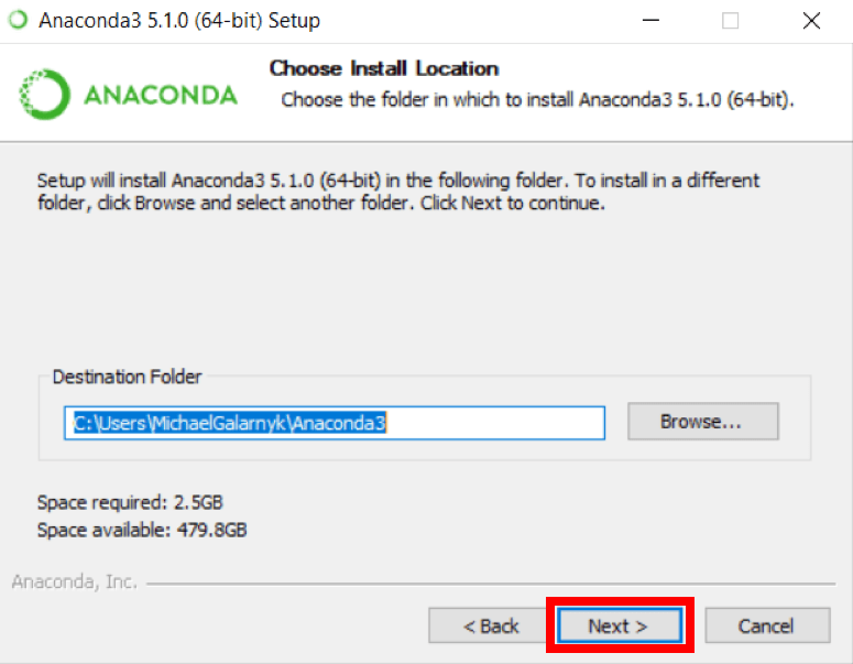 在Windows上安装Anaconda6