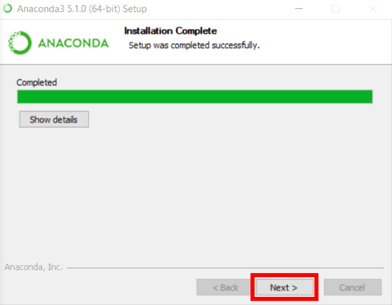 在Windows上安装Anaconda8