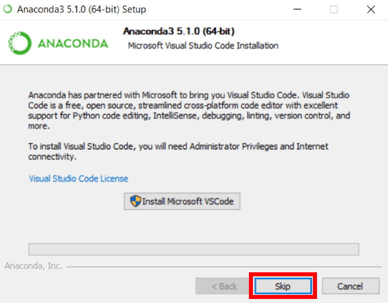 在Windows上安装Anaconda9