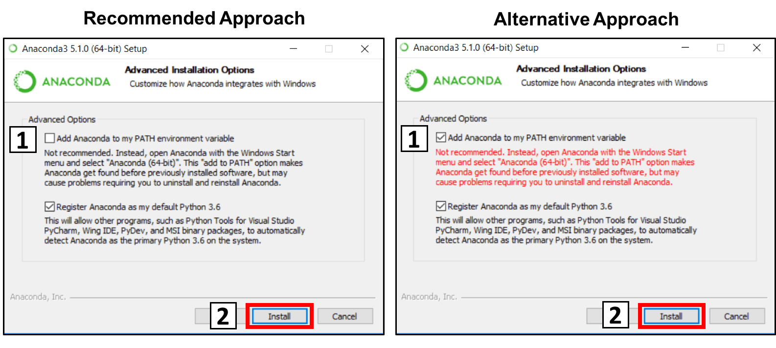 在Windows上安装Anaconda7