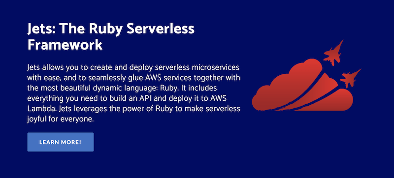 Jets Ruby无服务器框架