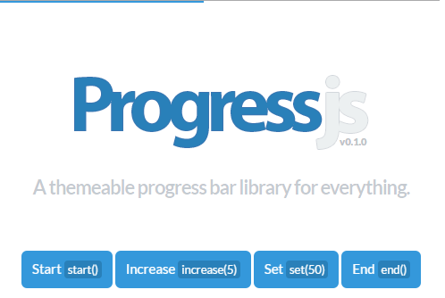 Progress.js插件