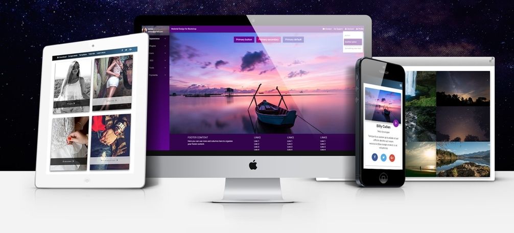 Material Design For Bootstrap