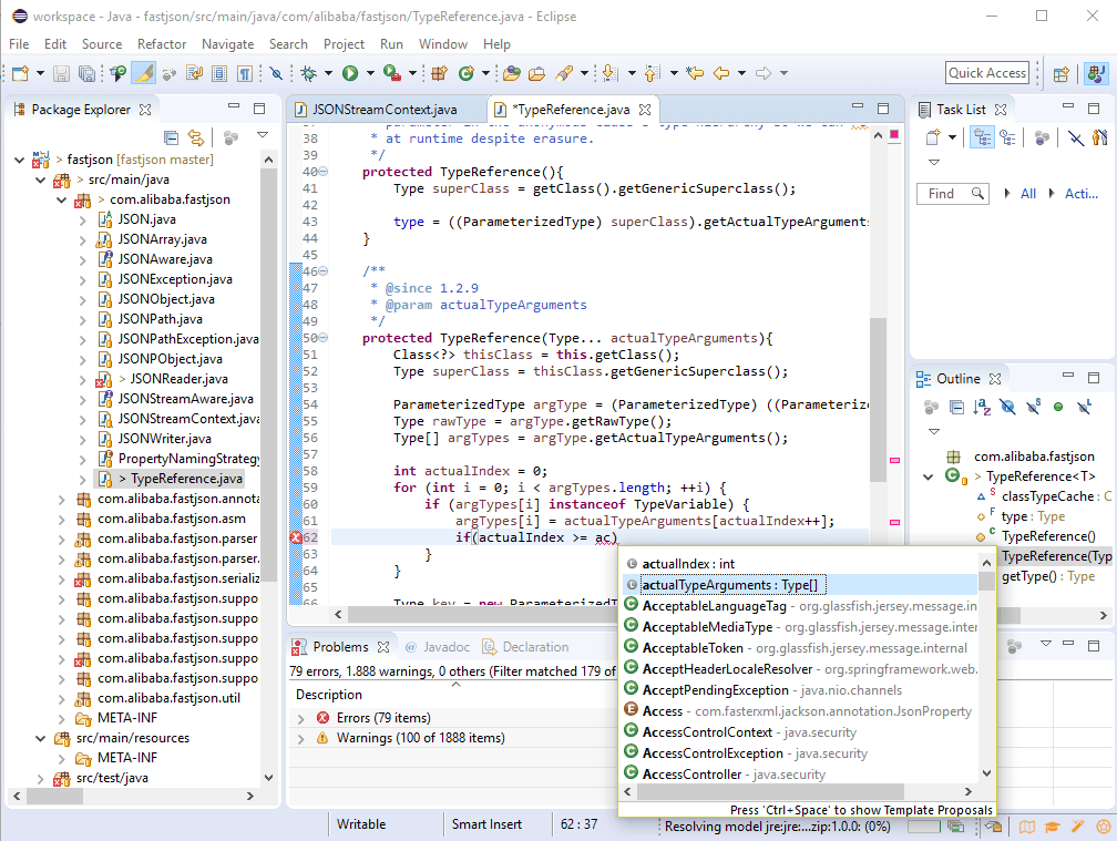 Eclipse Java IDE演示