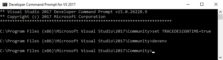 加载项目时遇到Visual Studio 2017：IDE0006编译器错误3