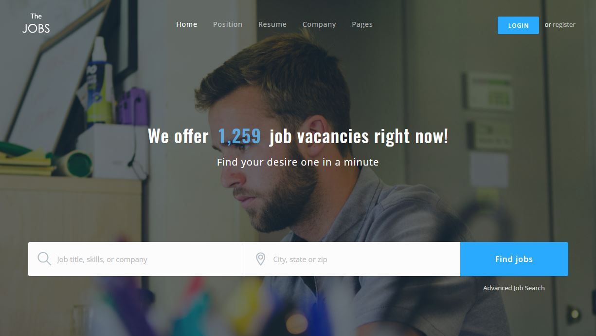 TheJobs Premium Jobs Portal模板