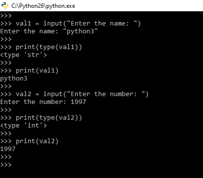 Python中input()和raw_input()函数之间的区别2